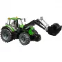 Deutz-Fahr 8280 TTV traktors ar frontālo iekrāvēju TUR 03161
