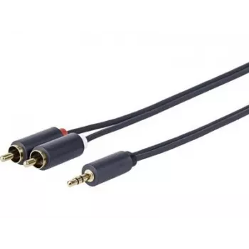 Vivolink PROMJRCA5 audio kabelis 5 m 3.5 mm līdz 2 x RCA melns