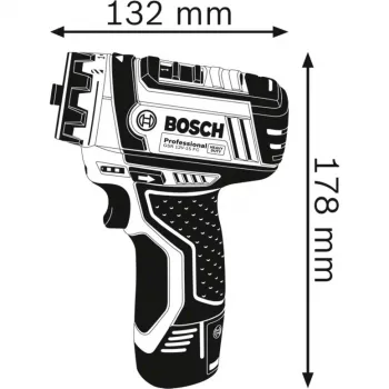 Bosch GSR 12V-15 FC Professional Bezatslēgas urbjmašīna 600 g Melna, Zila