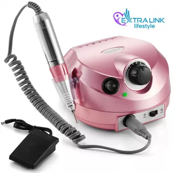 Elektriskā nagu frēze Extralink NAIL DRILL-202 65W Rozā