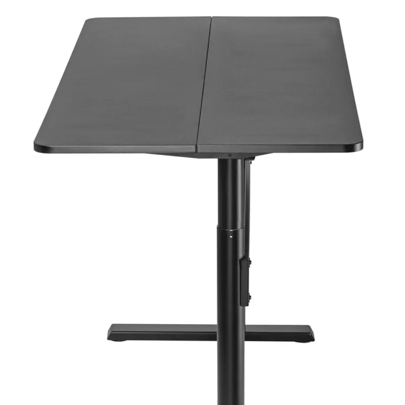 Ergo Office rakstāmgalds ar regulējamu augstumu, 140x68 cm, melns