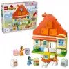Būvniecības rotaļlieta LEGO Bluey Ģimenes māja ar atmiņas spēli 10459 — 83 gabali, 3 minifigūras, vecums 3+