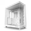 NZXT H6 Flow Mid-Tower korpuss - Balts
