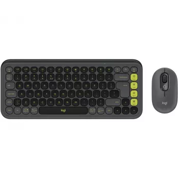 Bezvadu tastatūras un peles komplekts Logitech POP Icon 920-013140