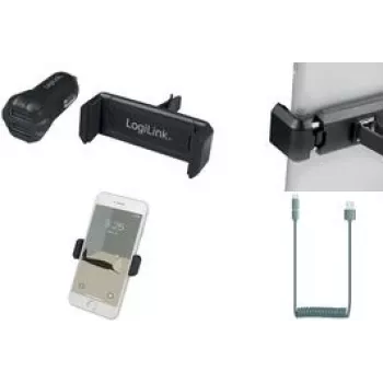Logilink PA0203 Strāvas adapteris Melns
