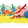 Marķieri Staedtler Noris Jumbo 6 gab. mazgājami netoksiski — platais gals, bērniem droši