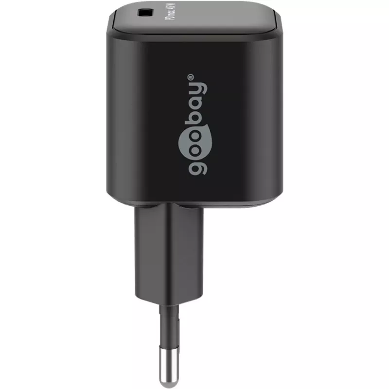 Goobay Charger 65331 Iekštelpu Lādētājs Ātrai Uzlādei Melns USB Type-C