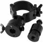 EUROLITE Clamp TPZ-1 melns ar TV tapu – gaismekļu/truss skava