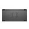 Rack skapis LANBERG FF01-6222-12B 22U 600x1200 mm melns ar stikla priekšējām un aizmugurējām durvīm