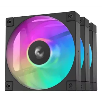 Ventilatoru komplekts DeepCool FD12 ARGB-3 in 1 12 cm Melns Balts 3 gab. Maksimālais gaisa spiediens 2.56 mmH2O