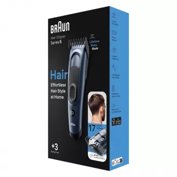 Braun HC5350 matu griezējs, 17 garumi, bezvadu