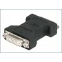DVI Adapter, 24+1 kontaktu DVI ligzda / 24+1 kontaktu DVI ligzda, savienotājs divu DVI kabeļu savienošanai (38998)