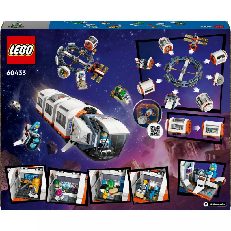 LEGO CITY 60433 Modulārā kosmosa stacija