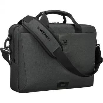 Portfelis Wenger SwissGear MX Eco Brief 40,6 cm 16 collas Pelēks