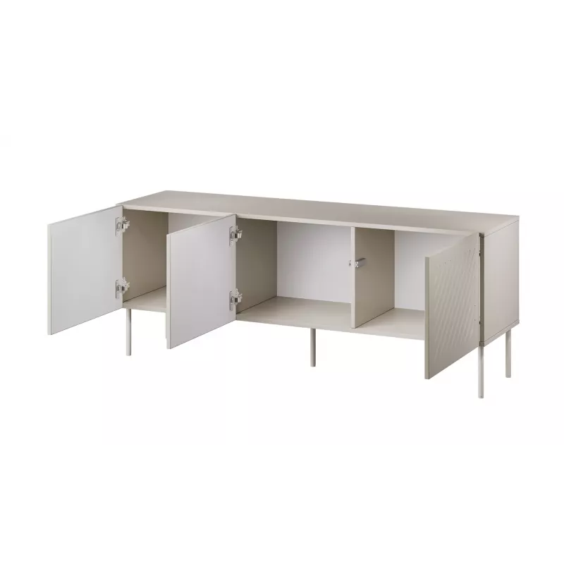 Cama RTV skapis SIENA 150.5x40x60 kašmira matēts