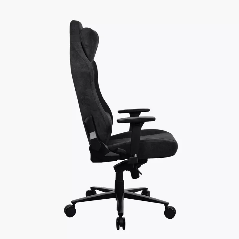 Arozzi Vernazza Soft Fabric spēļu krēsls, Pure Black