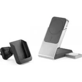 Alogic Matrix+ 3 vienā bezvadu lādēšanas stacija, MagSafe + turētājs ventilācijas restei