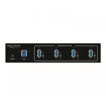 DeLOCK 63309 USB 3.2 Gen 1 interfeisa centrmezgls ar metāla korpusu