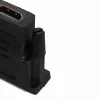 Savio CL-21 HDMI-DVI savienotājs, Sievišķais/Sievišķais, Melns