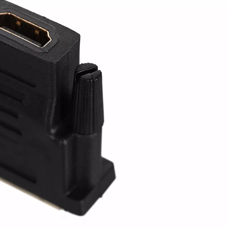 Savio CL-21 HDMI-DVI savienotājs, Sievišķais/Sievišķais, Melns