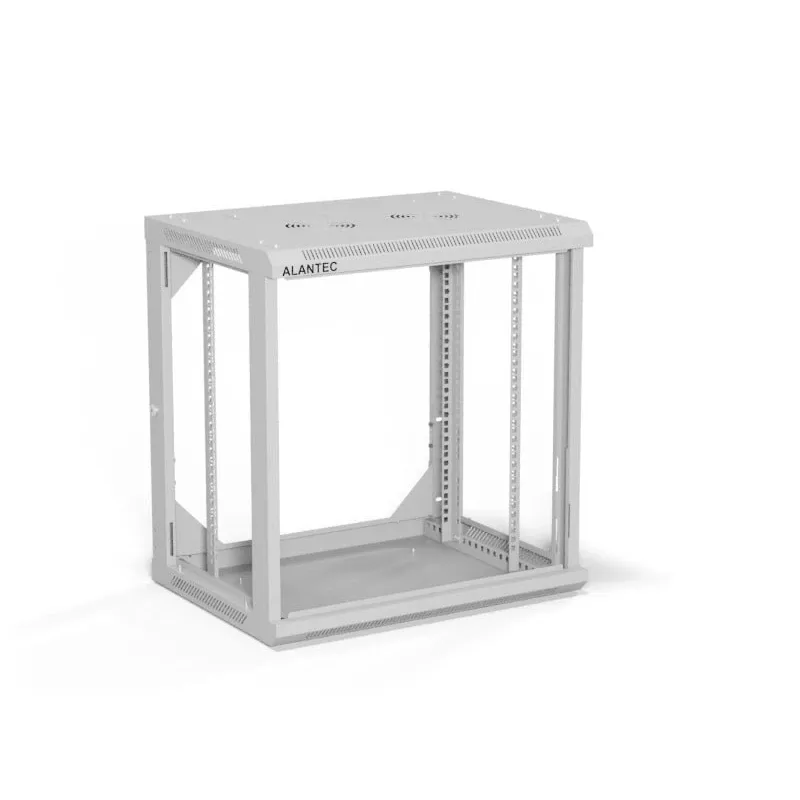 ALANTEC 19 12U 600x450 sienas skapis, pelēks