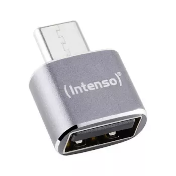 Intenso 3 gab. USB Adapteris USB-A uz USB-C C480C Alumīnijs
