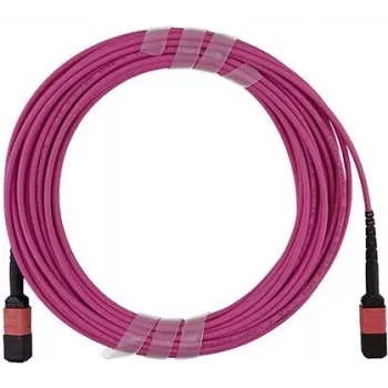 Tīkla kabelis BlueOptics CB-M12-M12-MMF3M MPO-MPO daudzmodu OM4 lāpīšanas kabelis 3 metri
