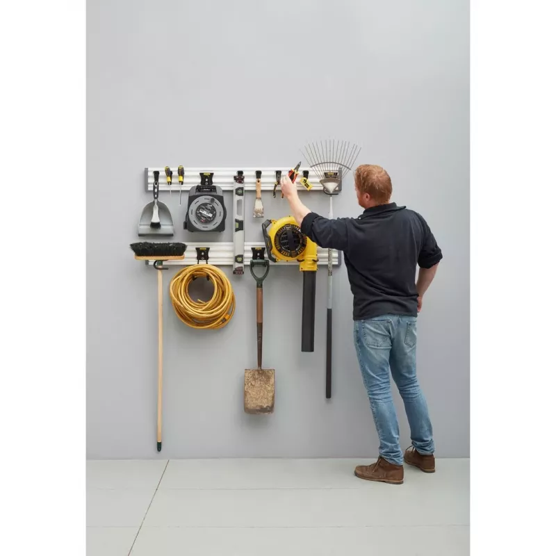Stanley STST22000-1 sienas stiprinājuma dārza instrumentu plaukts, tērauds