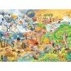 Puzle Ravensburger Four Seasons of Fun — 100 gab., 2 mm biezums