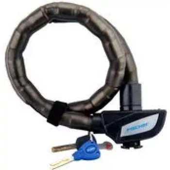 Velosipēda kabeļslēdzene FISCHER 85861 — 900 mm, 24 mm, melna