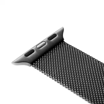 FIXED nomaināmā tīkliņa siksniņa Apple Watch 42/44/45/46/49 mm (melnā)