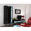Cama plaukts VIGO NEW 180/40/30 melna/melni spīdīga