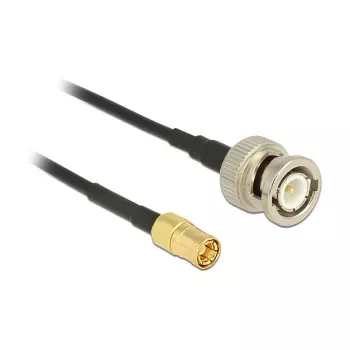 Koaksiālais kabelis DeLOCK 1m BNC/SMB