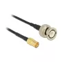 Koaksiālais kabelis DeLOCK 1m BNC/SMB