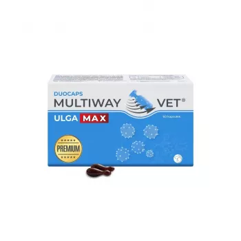 Twist-off kapsulas JM Sante Multiway Vet Duocaps Ulga Max – 60 gab., stresa un diskomforta mazināšanai pieaugušiem suņiem un kaķiem, 150 g