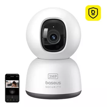 Baseus P1 Lite 2K Iekštelpu kamera (Balta)