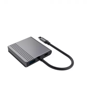 GEMBIRD I/O ADAPTER USB-C TO HDMI/USB3/3IN1 A-CM-COMBO3-04