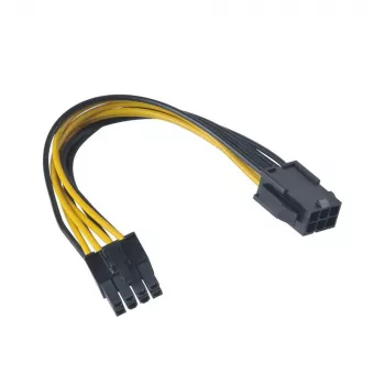 Akasa 6-Pin PCIe uz 8-Pin ATX12V adaptera kabelis (AK-CB051)