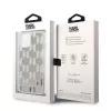 Karl Lagerfeld KLHCP14MLMNMS cietais maciņš iPhone 14 Plus 6.7 sudrabs / sudrabs Liquid Glitter Monogram