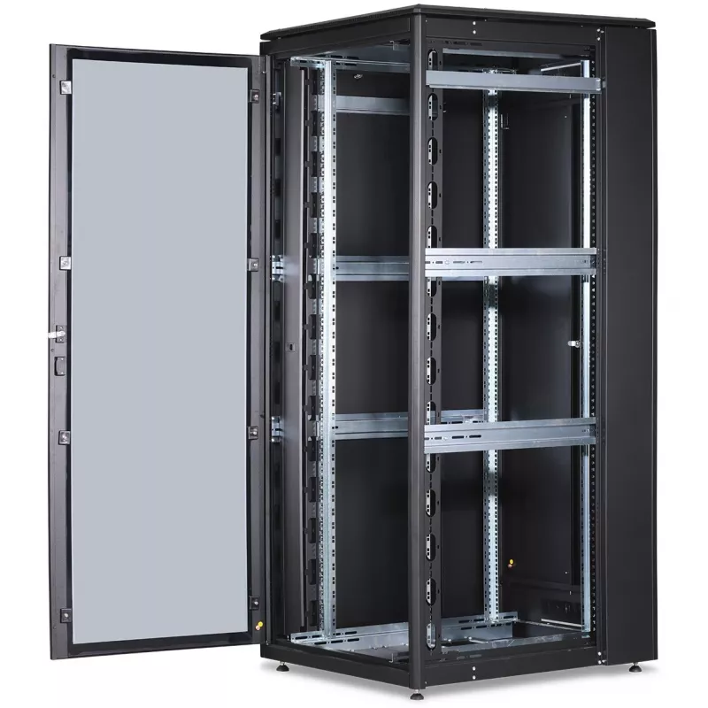 DIGITUS Unique tīkla skapis 42HE 2053x800x1000mm melns (kravas piegāde)