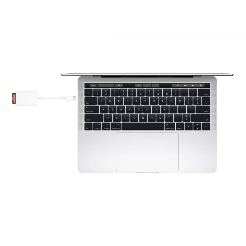 Apple MW653ZM/A USB 2.0 Type-C SD karšu lasītājs balts