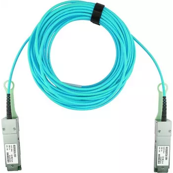 Saderīgs Juniper JNP-QSFP28-AOC-50M QSFP28 BlueOptics aktīvais optiskais kabelis (AOC), 100GBASE-SR4, Ethernet, Infiniband, 50 metri (JNP-QSFP28-AOC-50M-BO)