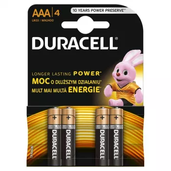 Duracell MN2400 AAA Duracell+ baterijas