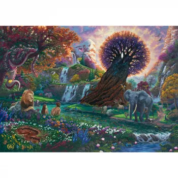 Puzle Schmidt Spiele Zac Kinkade The Garden of Eden 1000 gabali