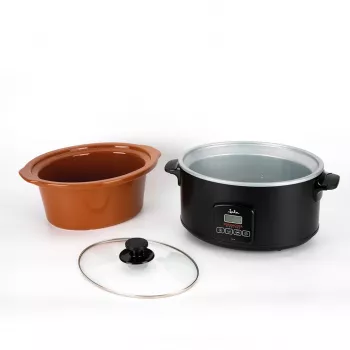 Lēnais plīts Jata JEOL2145 5 L 210 W Melns Terakota Pogas 230 V