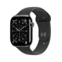 Viedpulkstenis Apple Watch S11 Cell 46mm ar Sporta Siksniņu (Melna) — GPS, Cellular, 46mm Korpus