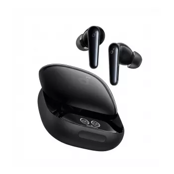 Anker Soundcore Liberty Buds melni Bluetooth daļēji iekšausu ANC austiņas