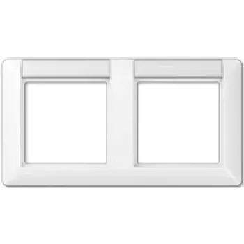 Sienas plāksne JUNG AS 5820 NA WW balta, duroplast, 151,5×80,5 mm