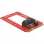 Interfeisa karte DeLOCK 95240 mSATA uz SATA 7-pin