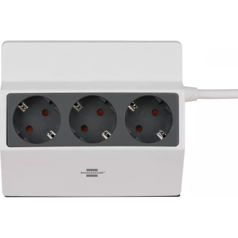 Brennenstuhl 1150070 pagarinātājs 3 m, 3 kontaktligzdas, iekštelpām, IP20, antracīts/balts, 16 A